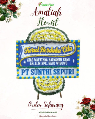 Papan Bunga Duka di Paniai Timur